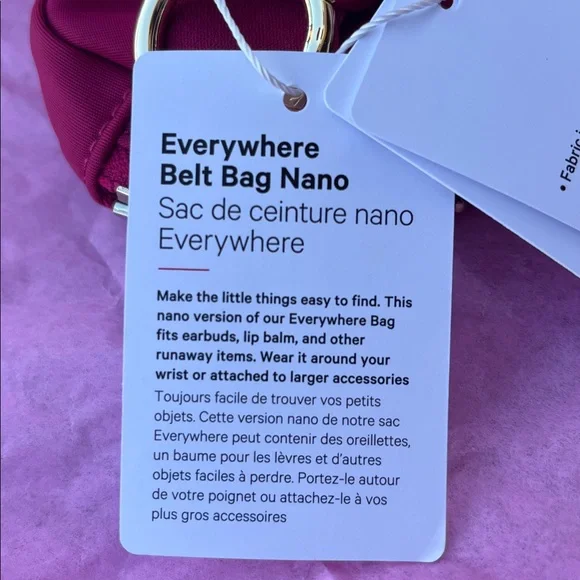 Authentic Lululemon Everywhere Belt Bag Nano - Picture 16 of 16
